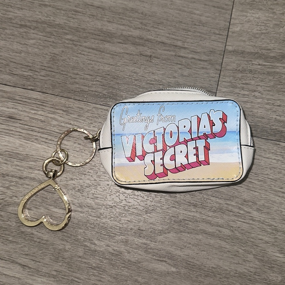 Victoria’s Secret coin holder key chain